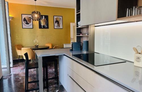 Carignano Apartamento | Casa Crema con vista mare