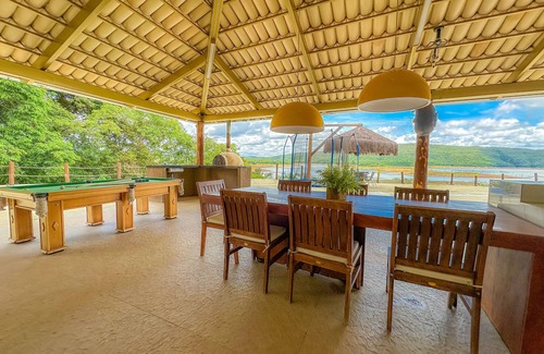 Caldas Novas Cabaña | Casa de Campo com Linda Vista Para Lago e Montanha em Caldas Novas-go