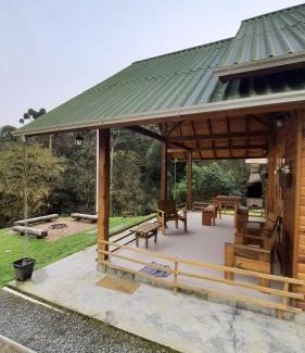 Urubici Chalet De Esquí | Casa de Campo Quinta do Vale - Família