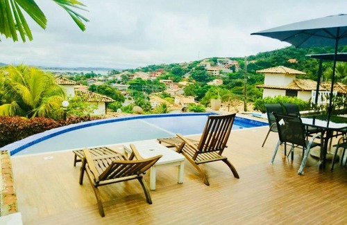 Alto de Buzios Casa | Casa de condomínio em Geribá - Vista Mar.