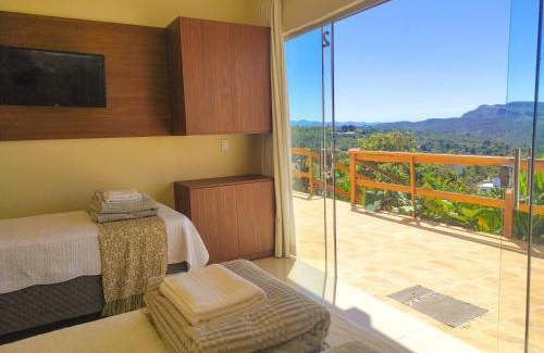 Alto Paraiso de Goias Casa | Casa de Maitreya - piscina, ar condicionado