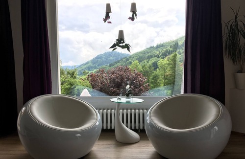 Kleines Wiesental Apartamento | Casa Alma - Luxury apartment with terrace, whirlpool, sauna, fireplace, W-LAN - Whg. C