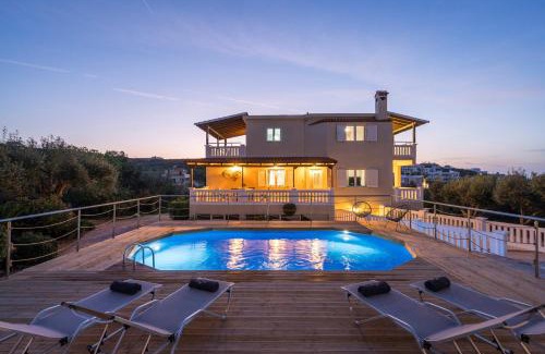 Agia Marina Apartamento | Casa de philippe with unique Seaview 2' from beach