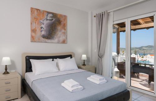Agia Marina Apartamento | Casa de philippe with unique Seaview 2' from beach