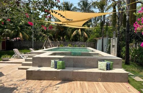 Acajutla Casa | Casa de playa para 15 personas Agua ilimitada