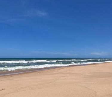 Porto de Sauipe Casa | Casa de praia com piscina privativa e vista mar