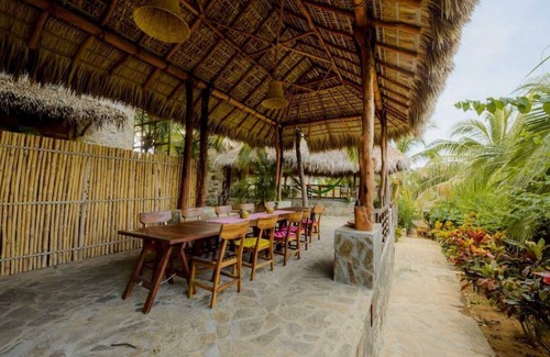Santa María Tonameca Casa | Casa del Mar AC Rustic design Pool Breakfast