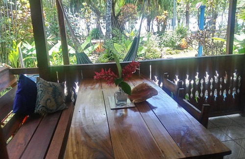 Manzanillo Cabaña | FRENTE A LA PLAYA Alquiler de vacaciones Casita Manzanillo-WIFI Cocina BBQ Jardín PLAYA Aficionados