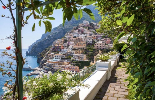 Positano City Centre Casa | Casa dell'Ammiraglio. charming villa in the heart of Positano. with sea view