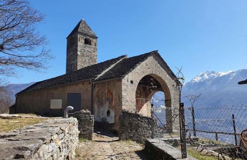Minusio Apartamento | Casa delle Vigne: Giardino, pergola e vista lago