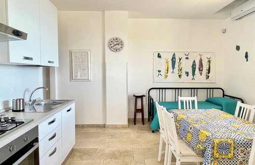 Marina di Felloniche Casa | CASA ELAIO - surrounded by olive trees with a view of the Ionian Sea