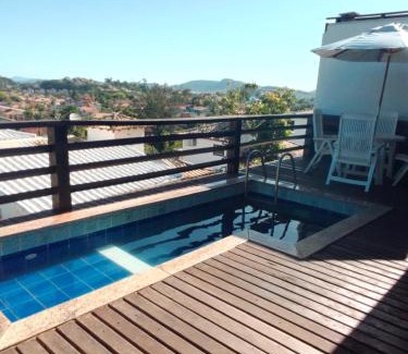 Alto de Buzios Casa | Casa em Geribá com piscina e vista para praia
