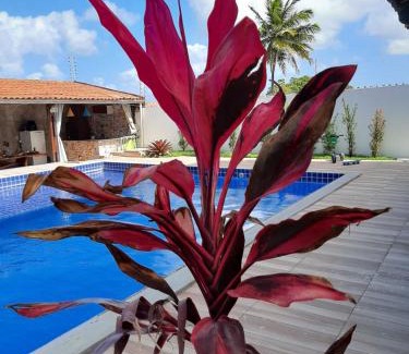 Conde Casa | Casa em Jacumã com piscina e vista MAR