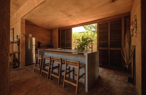 Tlachicon Casa | Casa Erizo facing the sea and surrounded by nature