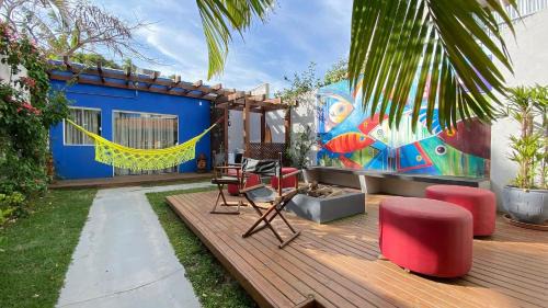 Quatro Ilhas Casa | Casa familiar na exuberante praia de 4 ilhas.
