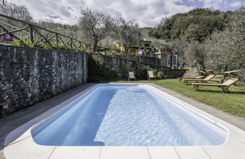 Villabuona Chalet De Esquí | Casa Fienile al Pero, Ceragioli Farm, pool and sauna
