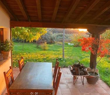 Villanueva de la Vera Casa | Casa Galatea con jardín junto al pueblo