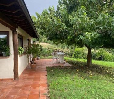 Villanueva de la Vera Casa | Casa Galatea con jardín junto al pueblo