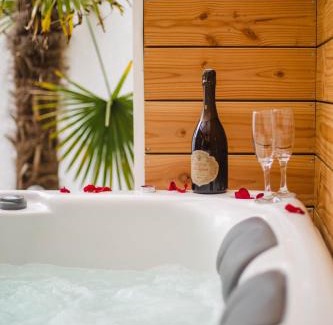 Falaise Apartamento | Casa Gauda, Jacuzzi, détente et sérénité