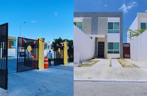 Cancún Casa | Casa Gran Santa Fe a 25 minutos de playa langosta zona hotelera de Cancún.
