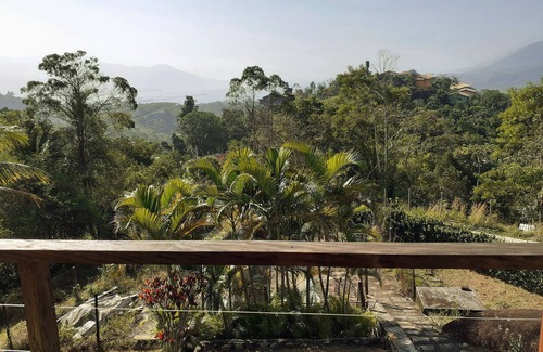 Tesouro da Colina Casa | Casa Ilhabela - punto alto y vista al mar