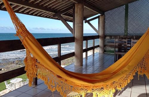Taiba Casa | Casa Jangada - Incrível vista mar com Piscina e a melhor localização na Beira Mar da Taíba