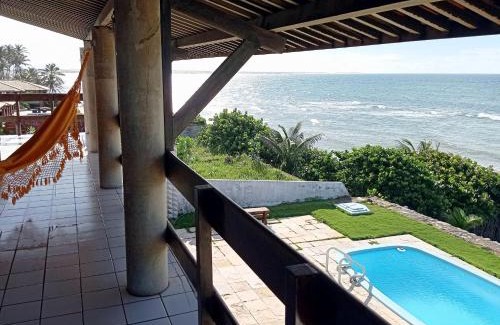 Taiba Casa | Casa Jangada - Incrível vista mar com Piscina e a melhor localização na Beira Mar da Taíba