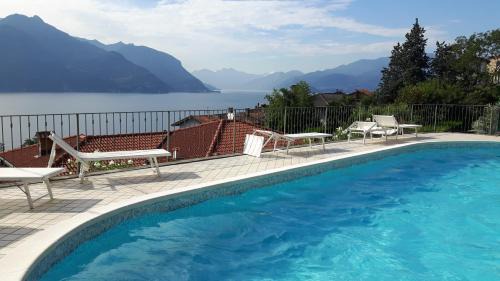 Santa Maria - Rezzonico Apartamento | Casa Karine Swimming Pool and Lake View - Larihome A43
