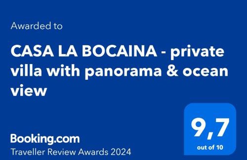 Villaverde Villa | CASA LA BOCAINA - private villa with panorama & ocean view