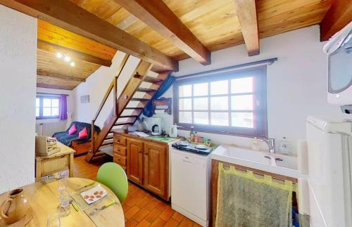 Saint-Veran Apartamento | CASA-La Lorraine lovely studio in a chalet St-Véran 4p