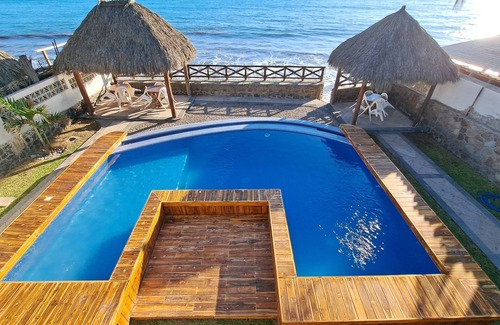Tepic Casa | Casa Las Conchas pie de playa Los Cocos