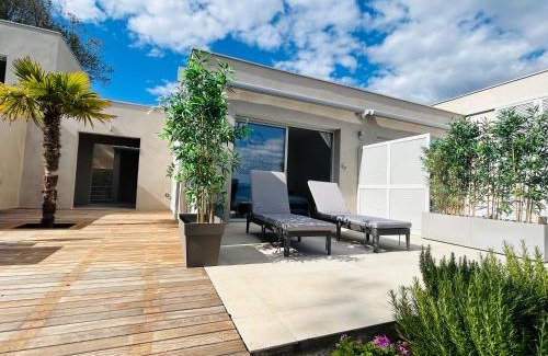 Ajaccio Casa | CASA LC chambre2 vue Mer Jacuzzi