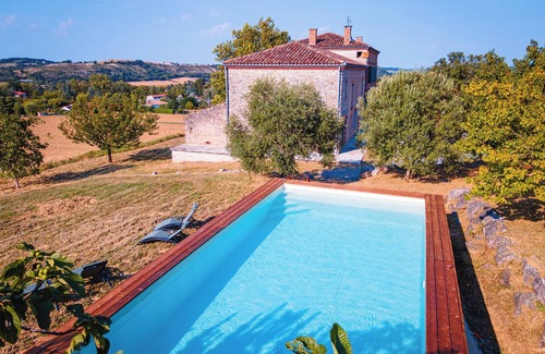 Graulhet Casa | Casa Lounell Swimming pool-SPA-Sauna-Games room, panoramic view