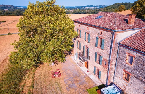 Graulhet Casa | Casa Lounell Swimming pool-SPA-Sauna-Games room, panoramic view