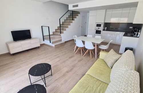 Los Cuarteros Casa | Casa Luz Solar in Lo Pagan modern, comfortable house with private pool