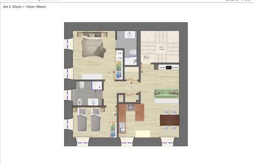 Valeggio sul Mincio Apartamento | Casa Magenta Apartment 2
