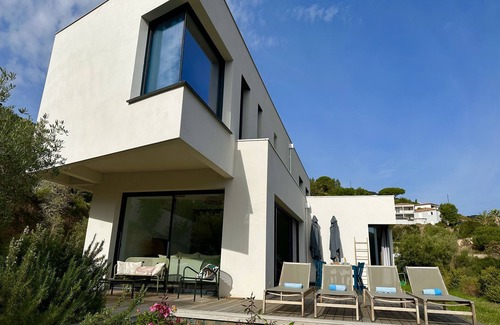 Vico Casa | Casa Mare Monti villa contemporánea, muy hermosas vistas al mar y montaña cerca del mar
