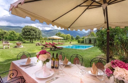 Badia Cantignano Apartamento | Casa de campo toscana con lago privado, piscina, gimnasio, wifi, aire acondicionado, televisión por satélite
