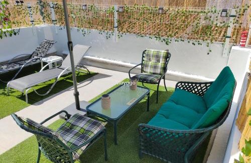 Pego Casa | Casa Mayago, terraza y solárium