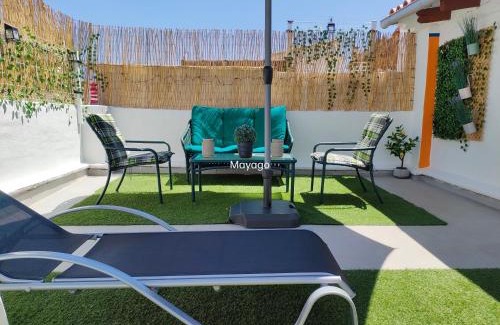 Pego Casa | Casa Mayago, terraza y solárium