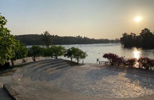 Corte do Pinto Casa | Casa Mel-Mina São Domingos-Praia fluvial-Terraço-3km-arcondicionado