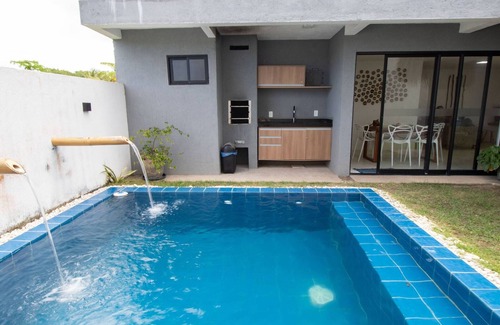 Tatuamunha Chalet De Esquí | Casa Milagres 03 suites - 300m from the beach
