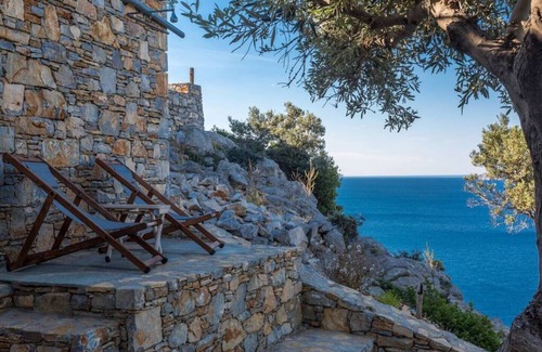 Alonnisos Old Town Villa | Embarcar en el océano azul - Casa Milos