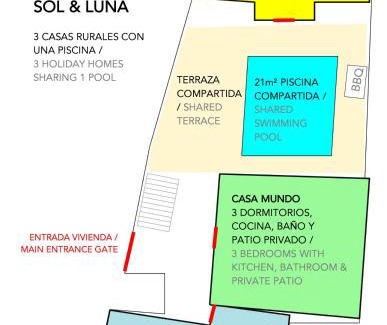 Pinos del Valle Casa | Casa Mundo - 16th century traditional white village house with pool