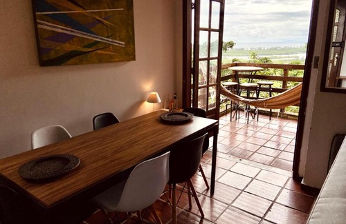 Barra de Guaratiba Casa | Casa na serra de Grumari vista incrível