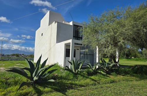 Ixmiquilpan Casa | Casa Olivo, Sala a doble altura