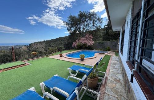 Sant Cebria de Vallalta Casa | CASA PARAÍSO PISCINA TRANQUILIDAD