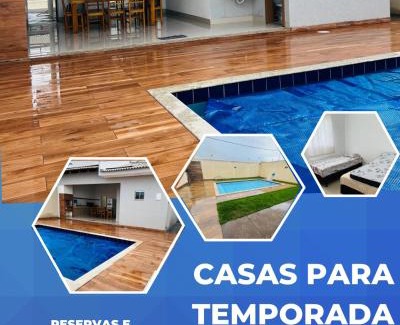 Setor Lagoa Quente Casa | Casa para temporada Caldas Novas-GO Brasil