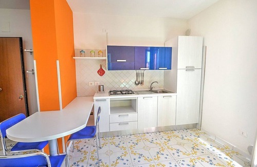 Agropoli Casa | Casa Pesca: Un apartamento moderno y encantador ubicado a pocos pasos de la playa de arena.