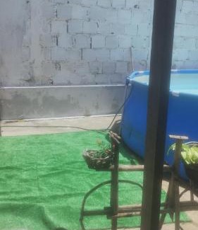 Saubara Casa | Casa praia cabuçu - azul com piscina